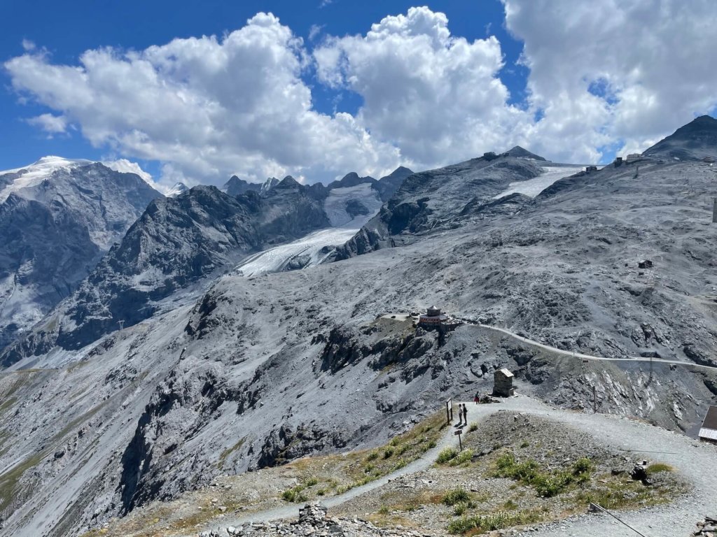 Stilfser Joch Blick Ortler I alpinonline