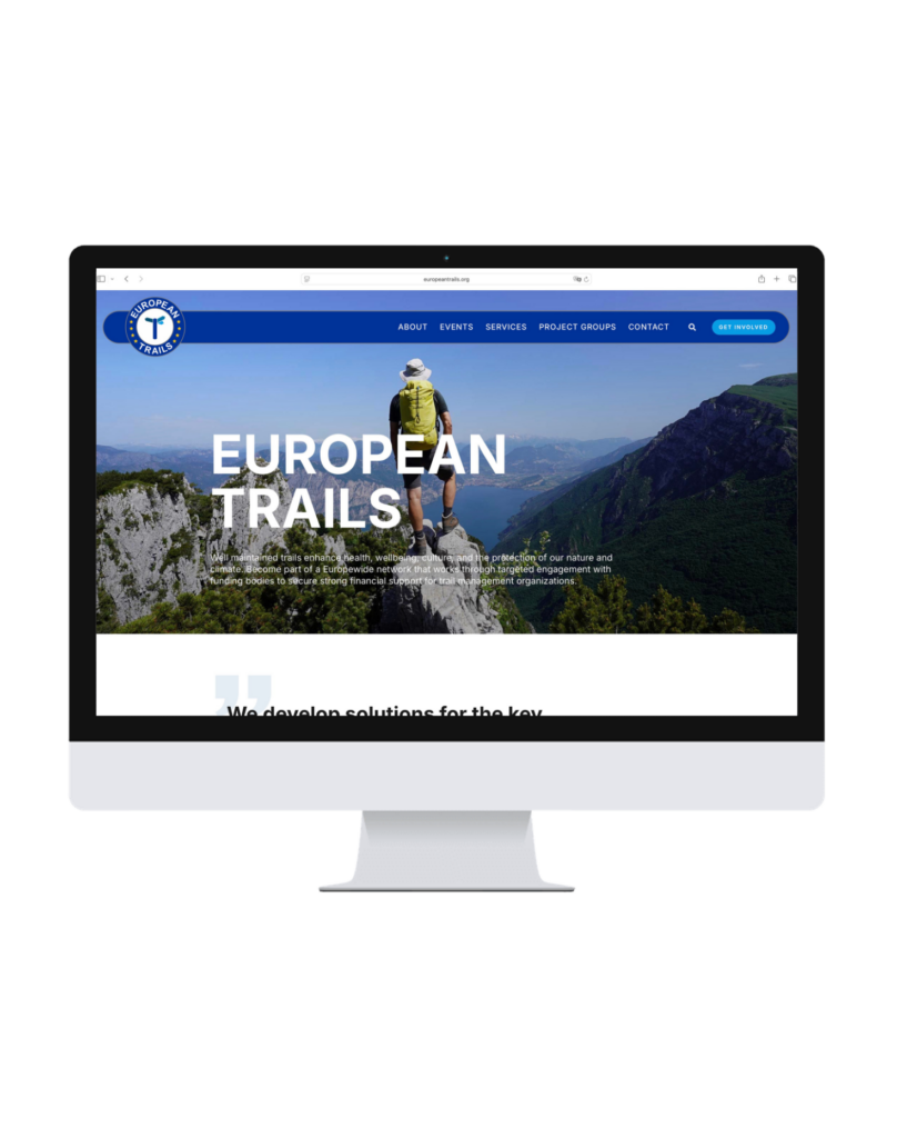 Website Realisierung European Trails | alpinonline